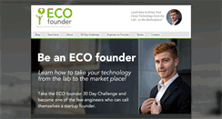 Desktop Screenshot of ecofounder.net